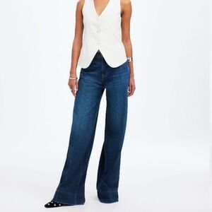 Madewell Blue Flare & Wide Leg Jeans